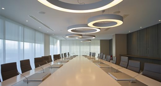 Salle de réunion siège social de la Banque Populaire de l'Ouest